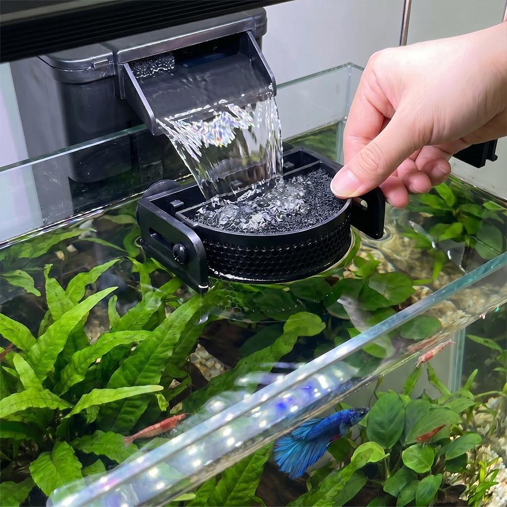 Betta Fish Tank - ﻿ Filtr akwariowy premium z przyssawkami,