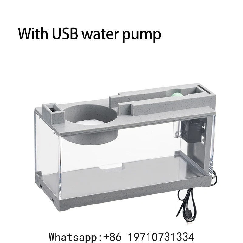 Fish Tank Filter - Zestaw Akwariowy z Wbudowanym Barerem Tlenowym,