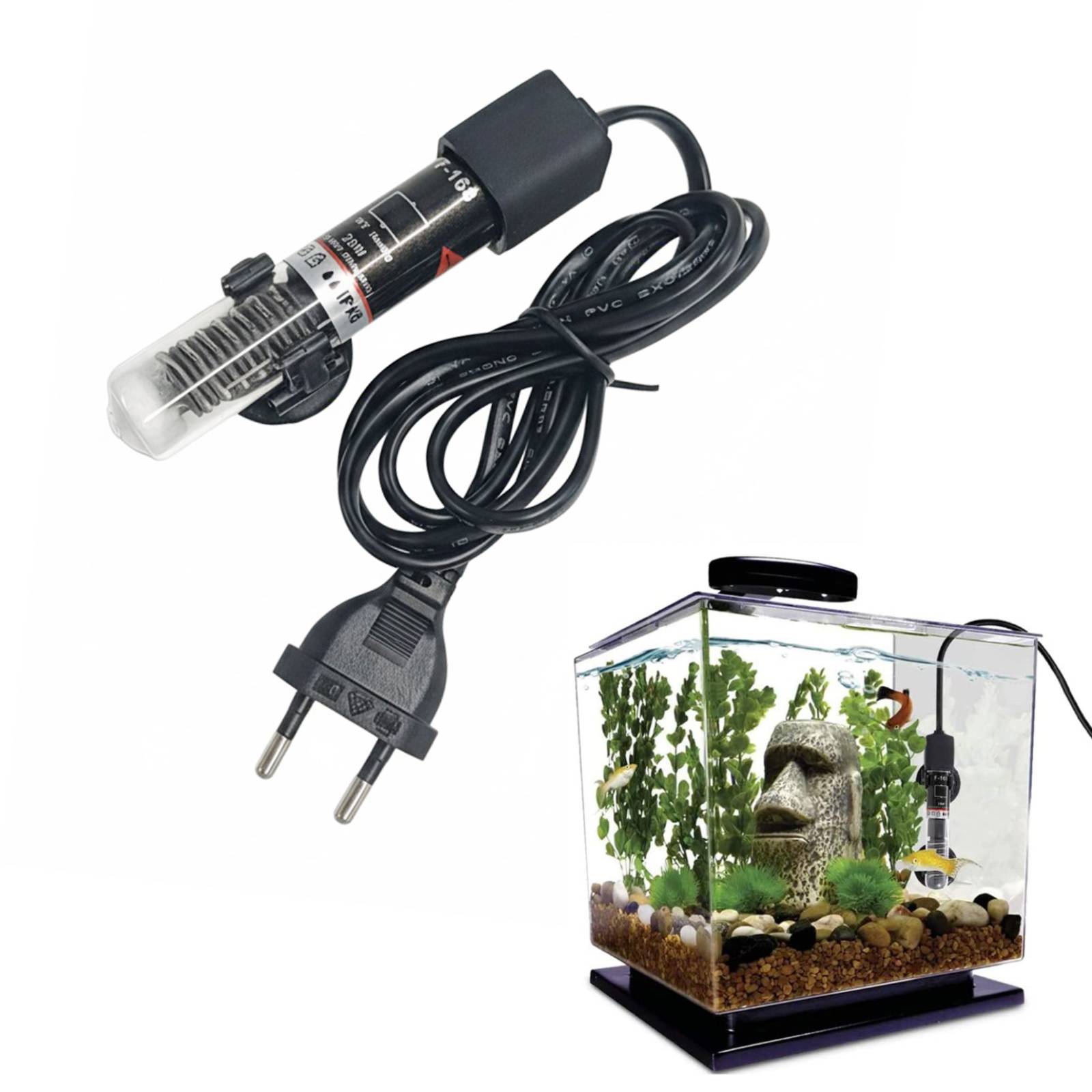 Fish Tank Heater - Mini grzałka akwariowa Zatapialna woda do