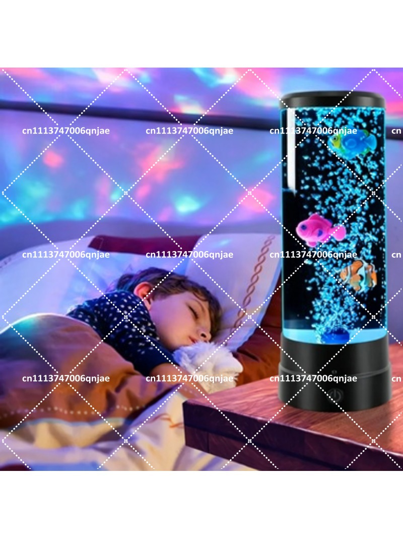 Aquarium Light - Symulacja LED Elektroniczny Akwarium z Rybkami