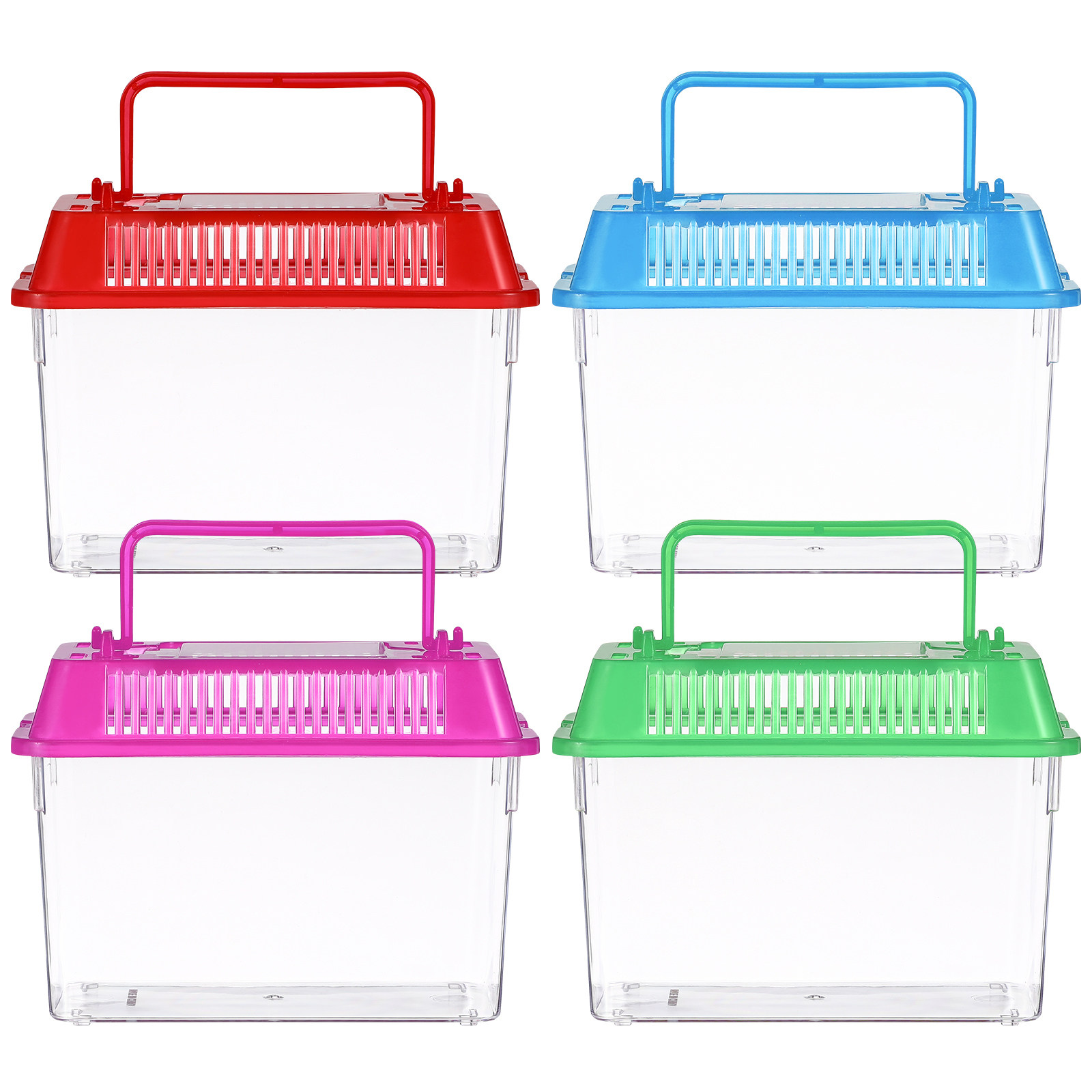Betta Fish Tank - Przenośny mini akwarium z tworzywa sztucznego