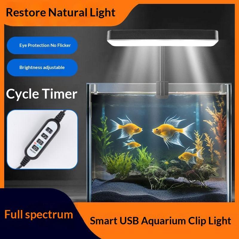 Aquarium Light - Pełnospektralne oświetlenie LED do akwarium, regulowane