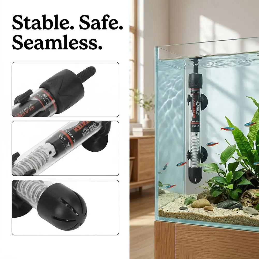 Regulowany grzałka do akwarium – Fish Tank Heater recenzja i cena