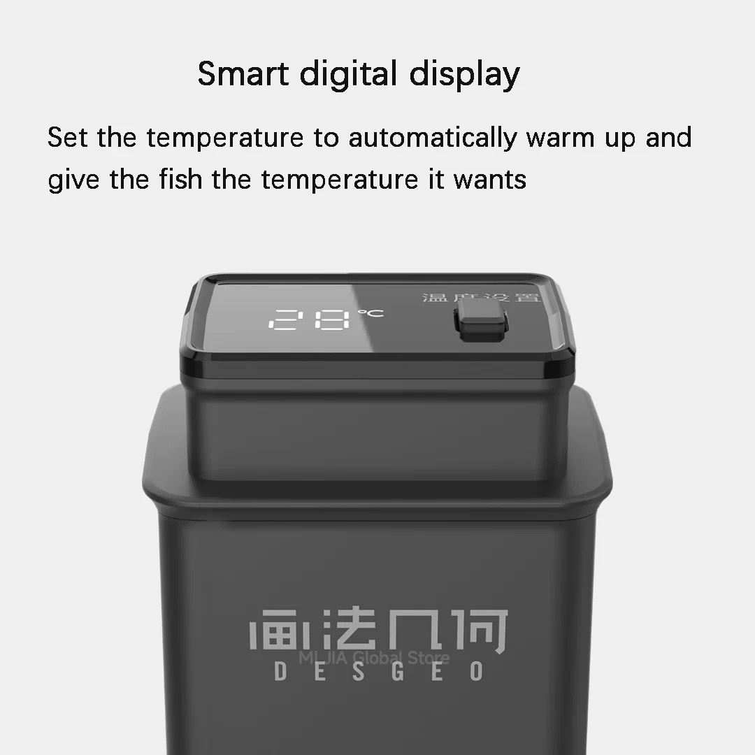 MIJIA DESGEO 50W – inteligentn – Xiaomi Aquarium Fish Tank recenzja i cena