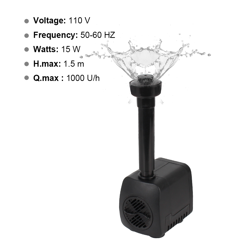 Ogrodowa fontanna akwariowa Wt – Aquarium Light recenzja i cena