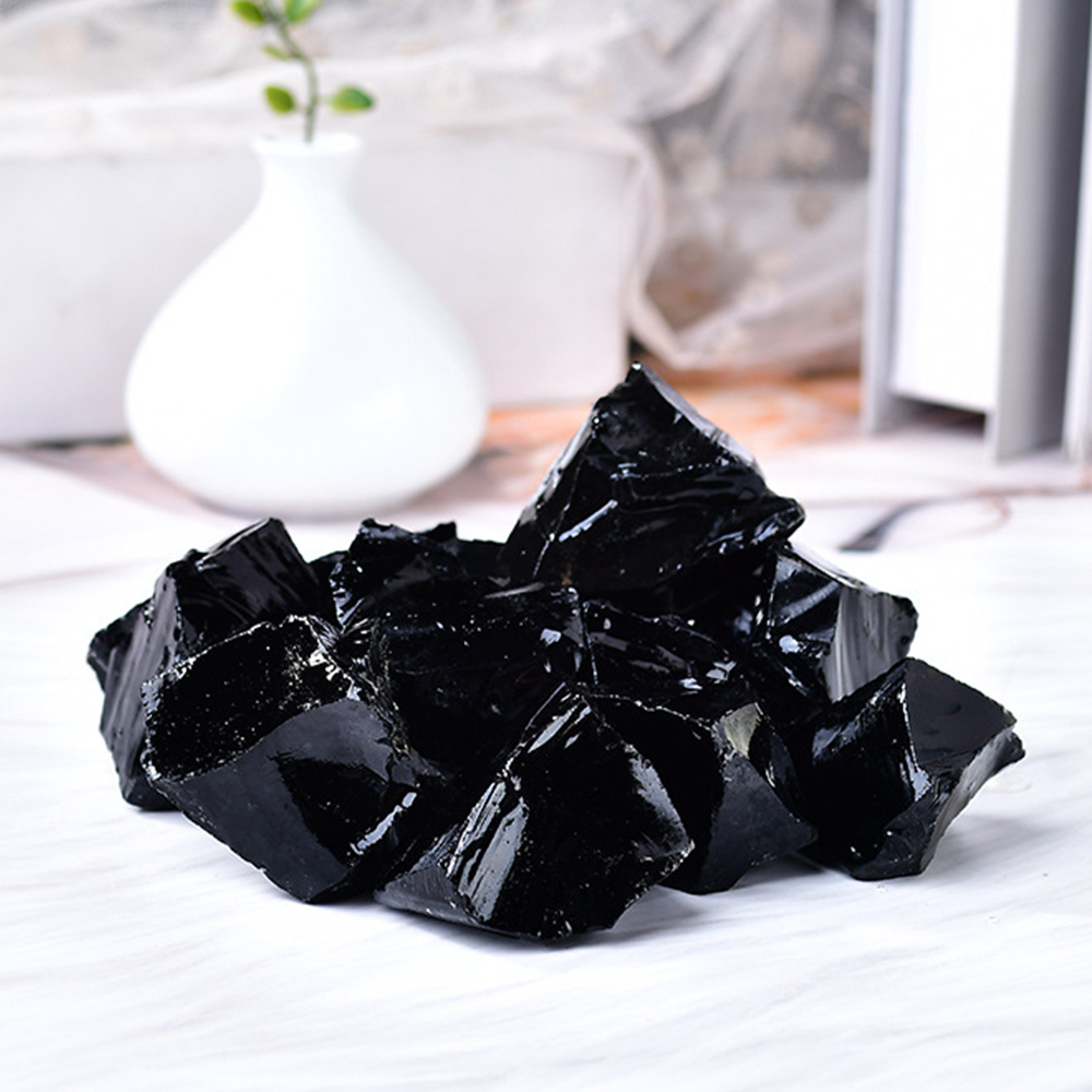 Naturalny czarny obsydian suro – Fish Tank Gravel recenzja i cena
