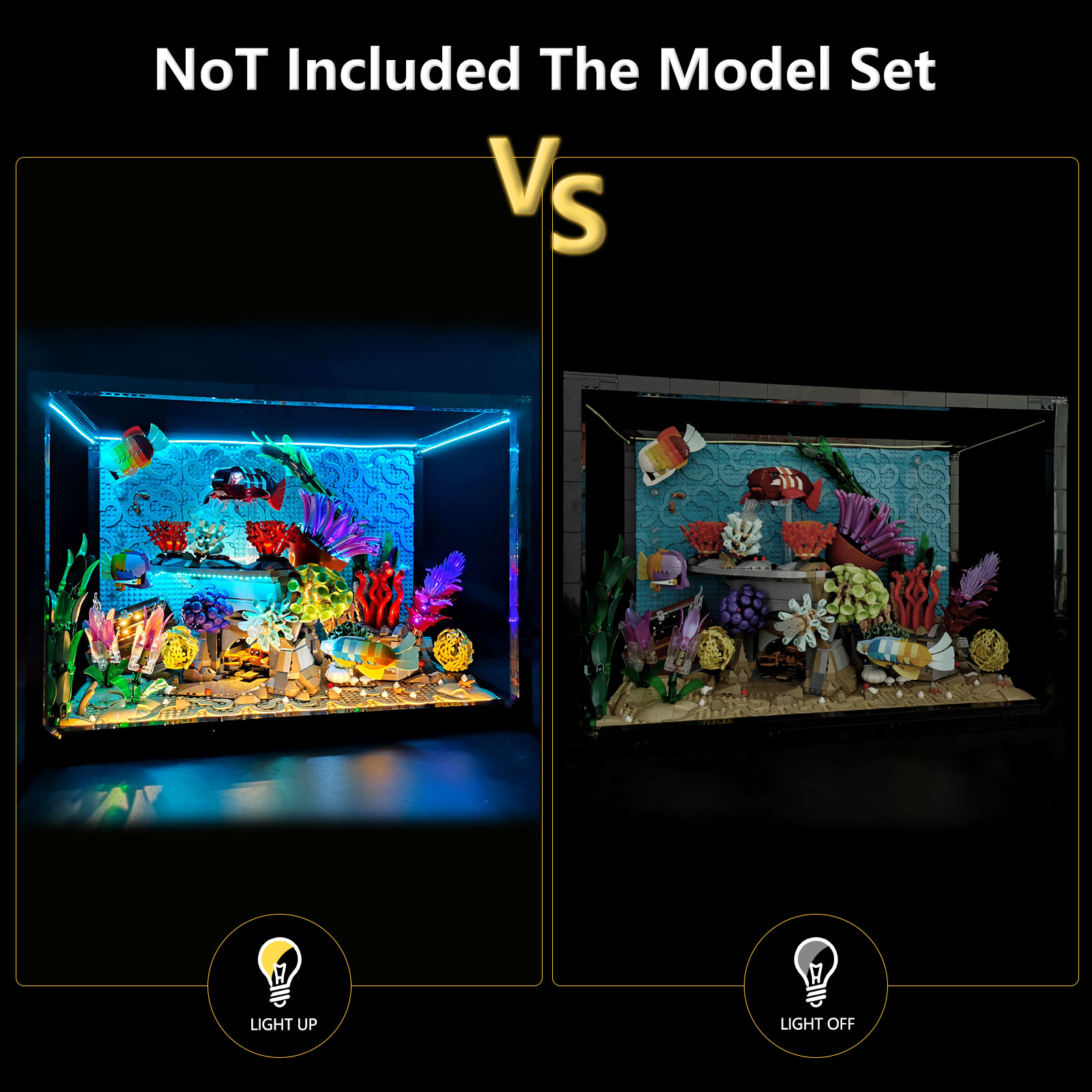 Zestaw oświetlenia LED LYBMTWF – Aquarium Light recenzja i cena