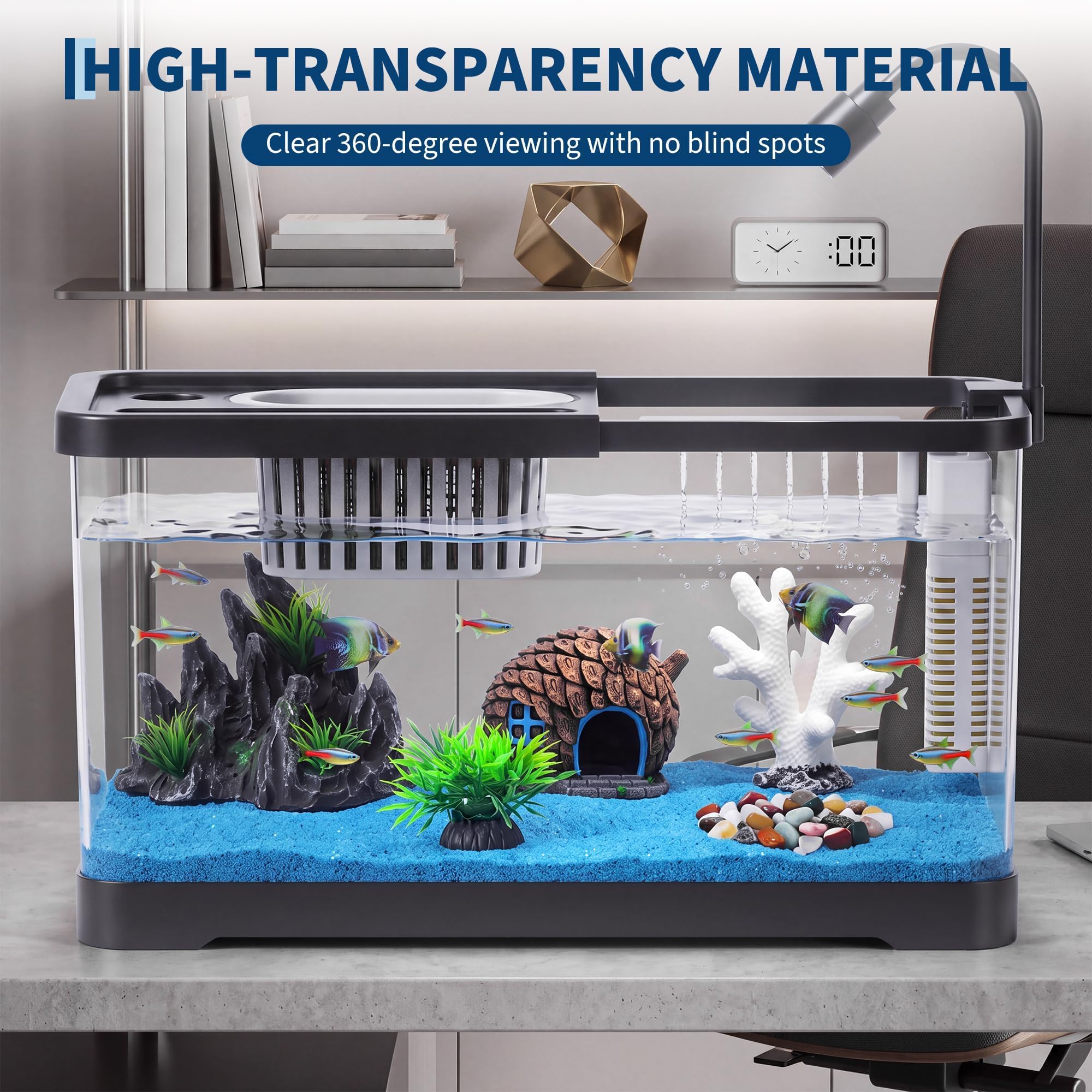 Zestaw startowy do akwarium z  – Betta Fish Tank recenzja i cena