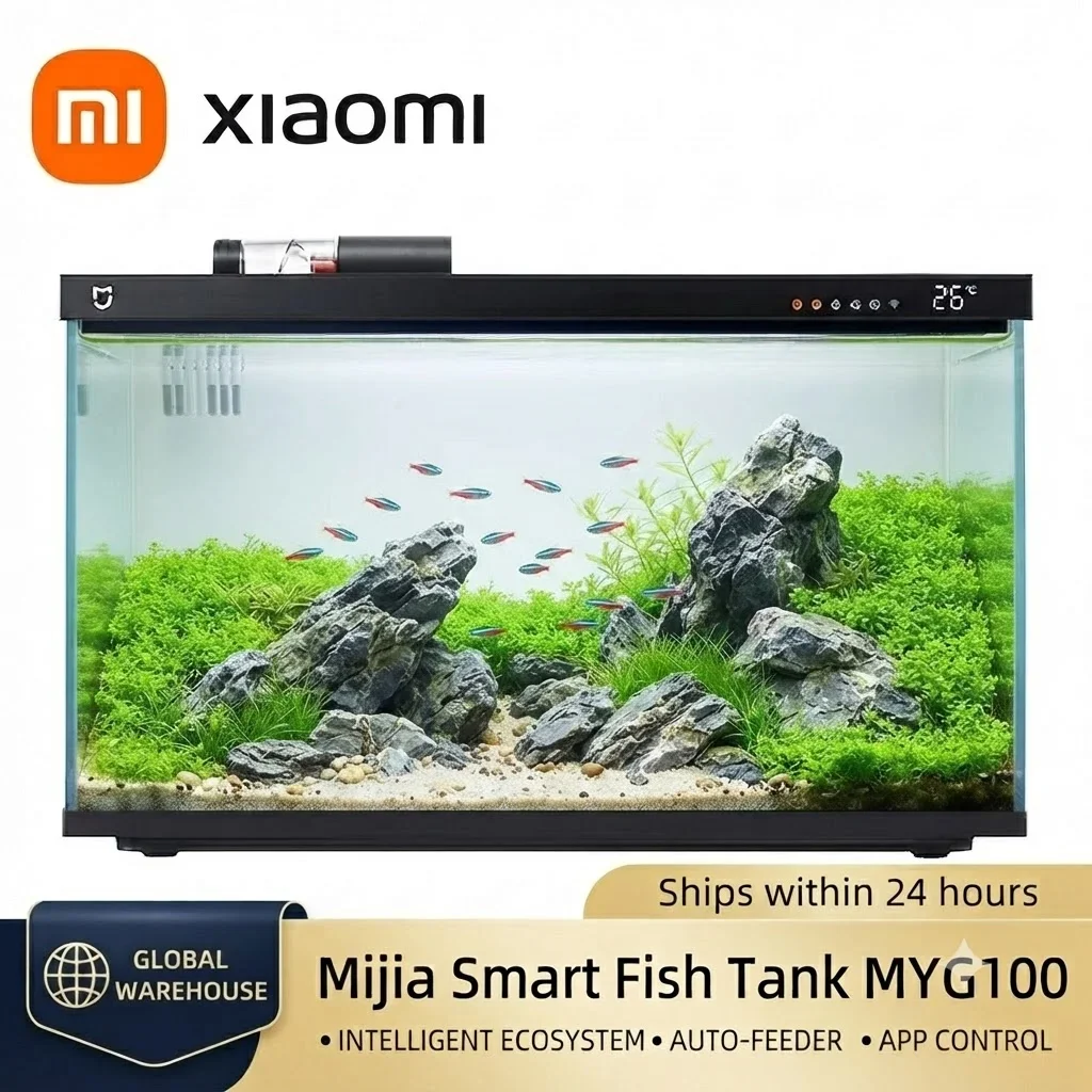 Xiaomi Mijia Smart Fish Tank M – Aquarium Light recenzja i cena