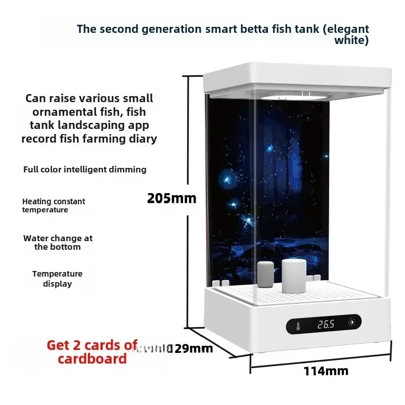 Inteligentny akwarium dla bett – Betta Fish Tank recenzja i cena