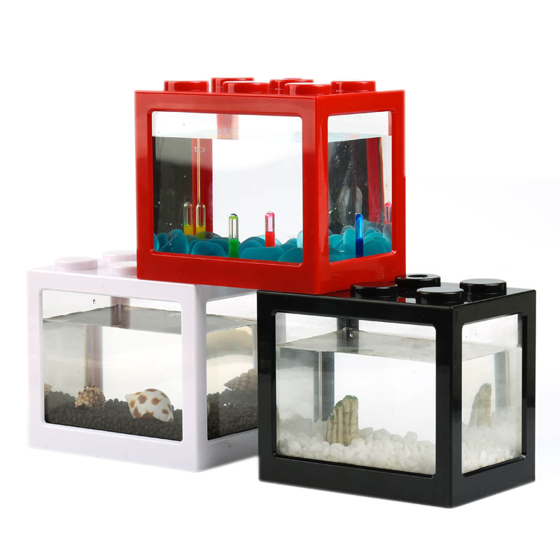 7-kolorowy mini akwarium dla r – Betta Fish Tank recenzja i cena