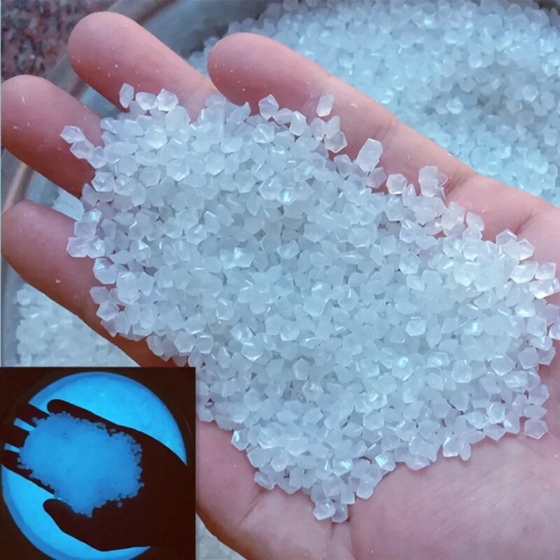 1000szt 3-5mm Świecący piasek  – Fish Tank Gravel recenzja i cena