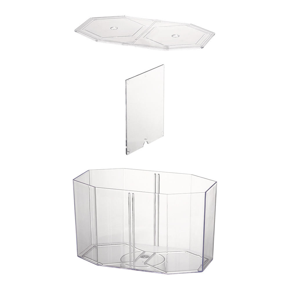 Akrylowe dwupoziomowe akwarium – Betta Fish Tank recenzja i cena