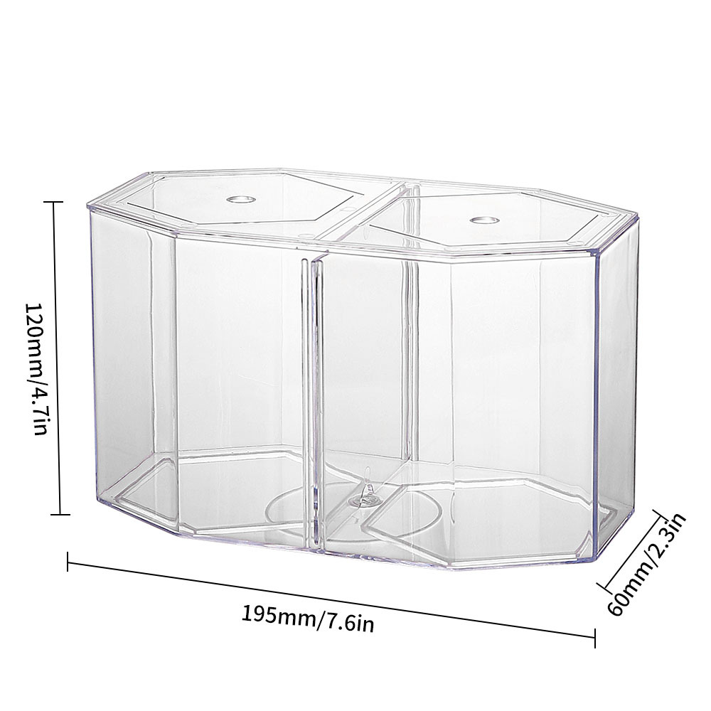 Akrylowe dwupoziomowe akwarium – Betta Fish Tank recenzja i cena