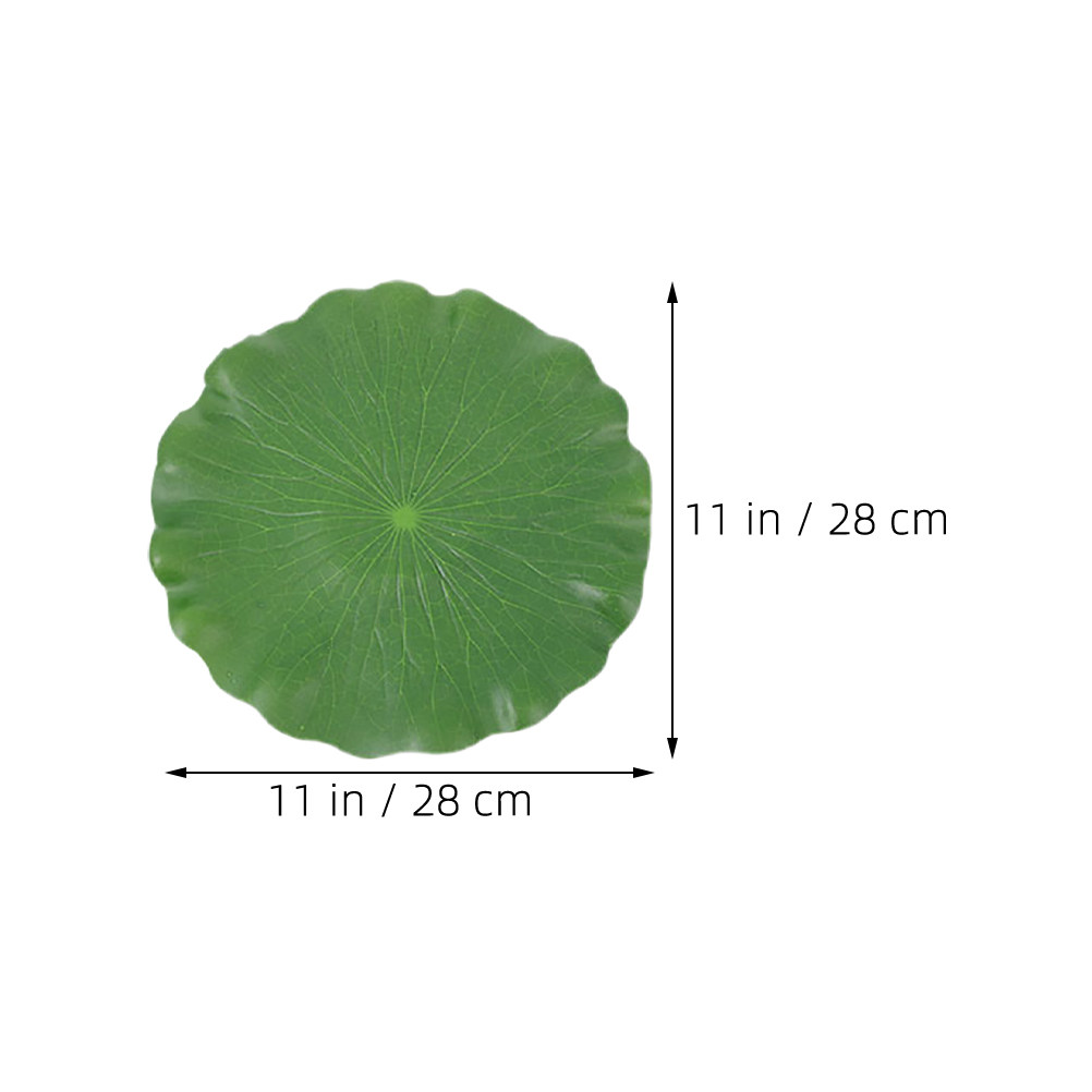 Sztuczne liście lilii, 15 sztu – Aquarium Fish Tank recenzja i cena