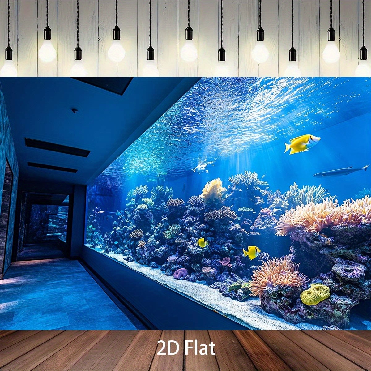 Żywa gobelina z motywem akwari – Fish Aquarium Home recenzja i cena