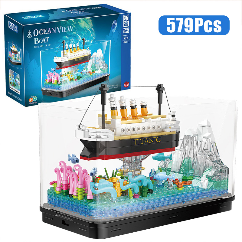 MOC Titanic wycieczkowa statek – Aquarium Fish Keeping recenzja i cena