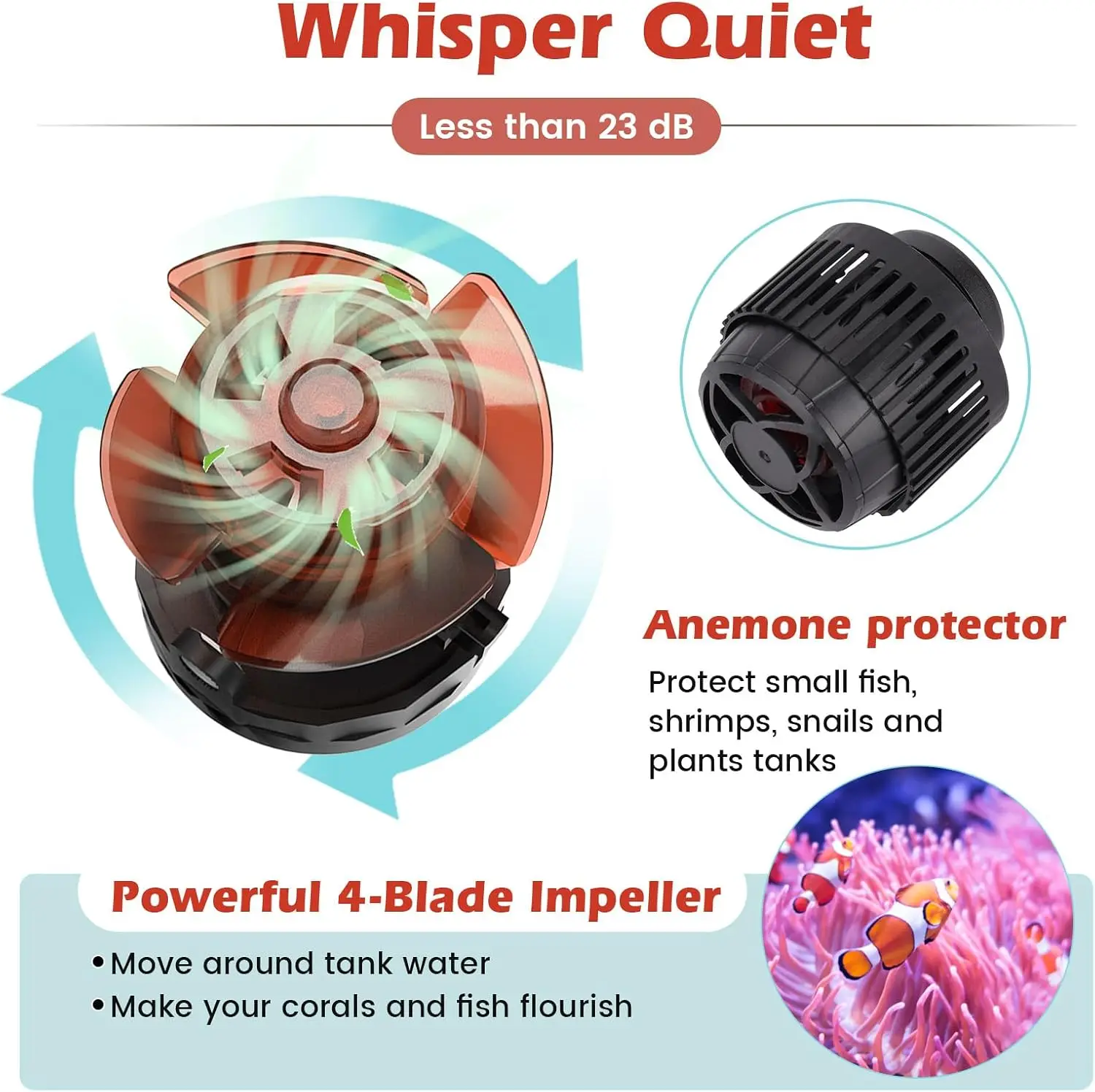 Adjustable Flow Aquarium Wave  – Aquarium Pump recenzja i cena