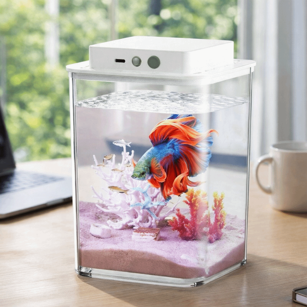 Przezroczysty akwarium dla ryb – Betta Fish Tank recenzja i cena