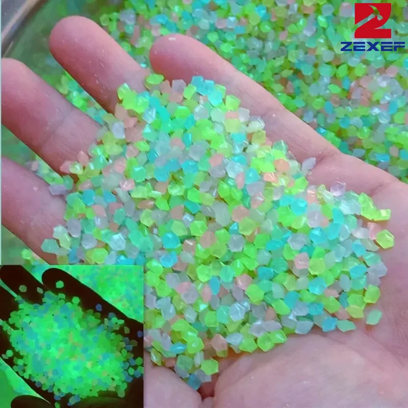 1000szt 3-5mm Świecący piasek  – Fish Tank Gravel recenzja i cena