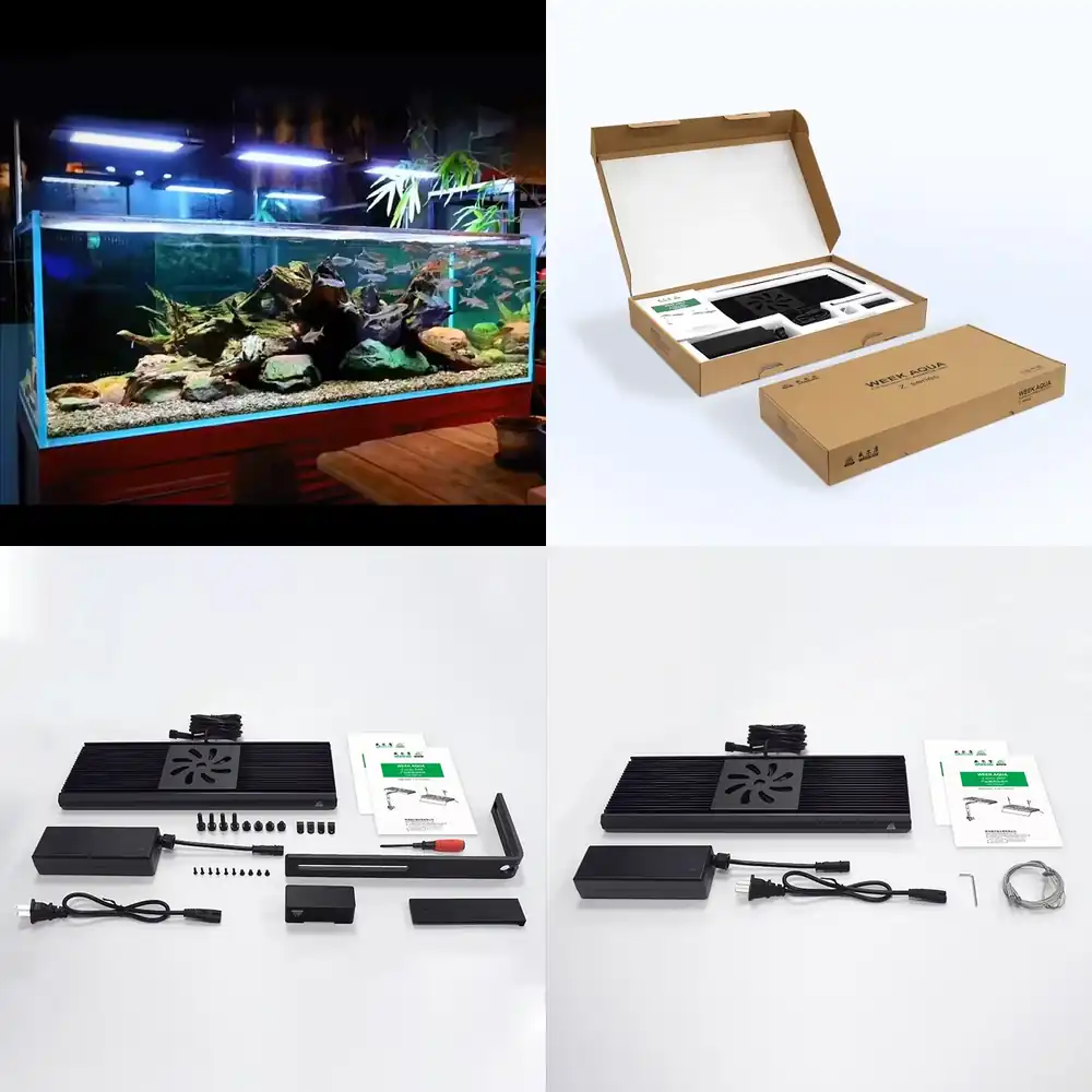Lampa LED do akwarium z efekte – Aquarium Light recenzja i cena