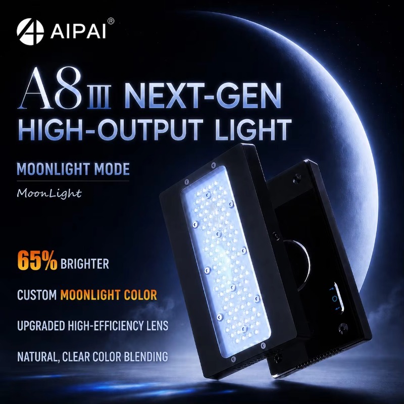 AIPAI A8 III Seria A8SE/A8 Pro – Aquarium Light recenzja i cena