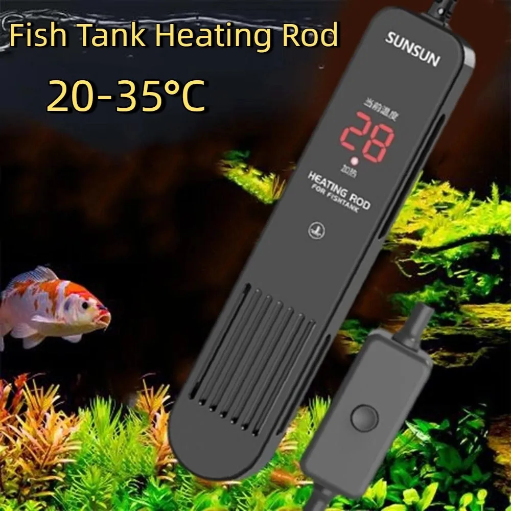 Wyświetlacz LCD 20-35 ° Cyfrow – Fish Tank Heater recenzja i cena