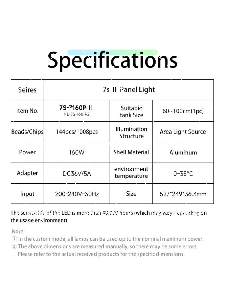 Oświetlenie LED do akwarium 16 – Aquarium Light recenzja i cena